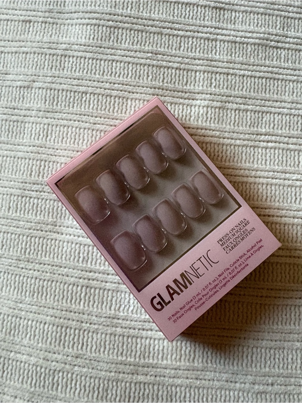 Glamnetic Press-On Nails Set in Bare Bliss